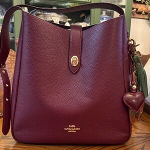Coach Pebbled Large Hadley Bag